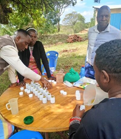 Potting up ointment